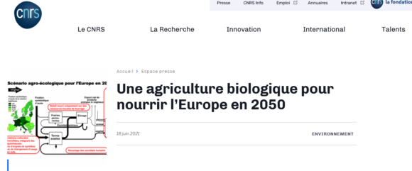 L'agriculture Bio Pourrait Nourrir L'Europe En 2050 Selon Le CNRS ...